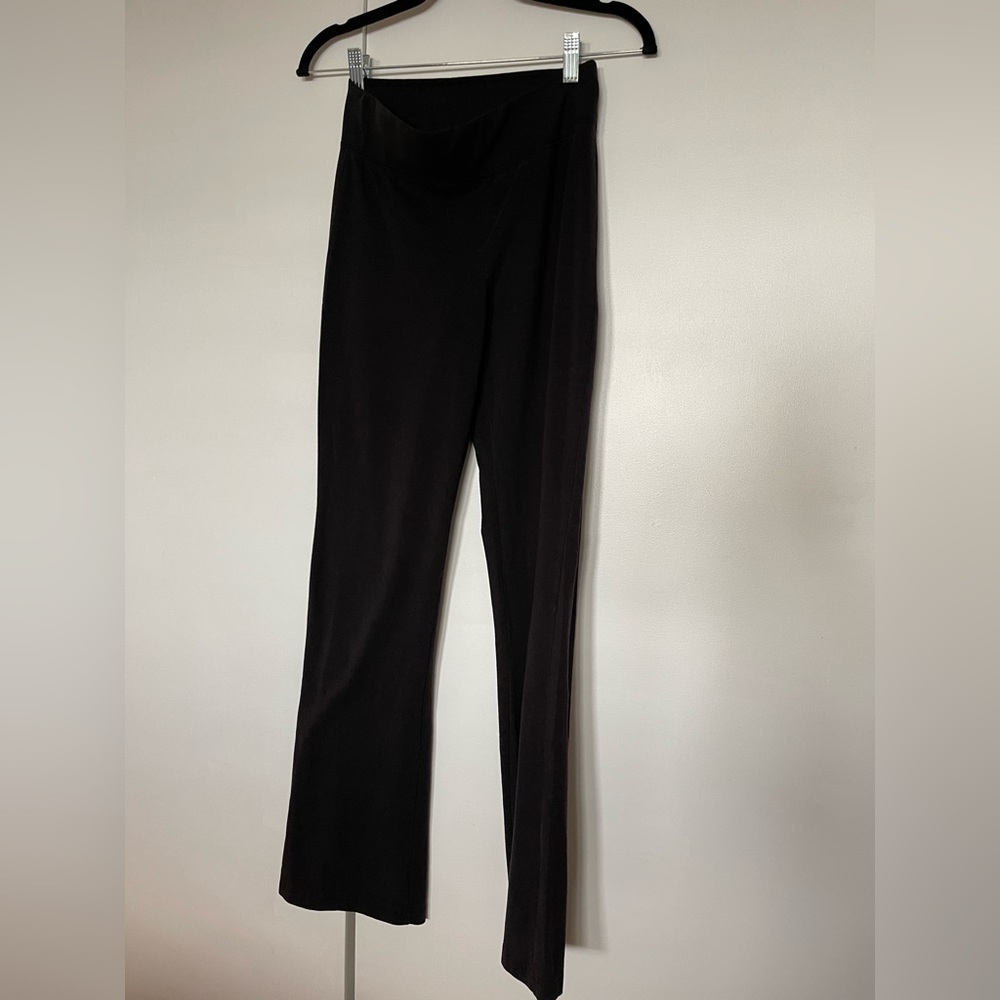 High-Rise Black Flare Leggings